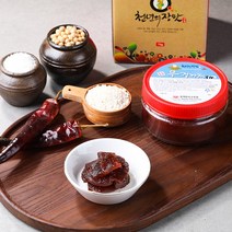 전북 순창 동백 민속고추장 무 장아찌 500g