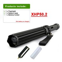 초강광led손전등 야외용고휘도손전등 연기투시랜턴 1000000 루멘 xhp50.2 슈퍼, B1, 100000 LM XHP50.2