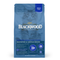 블랙우드 그레인프리 인도어 캣 (흰살생선) 1.82kg