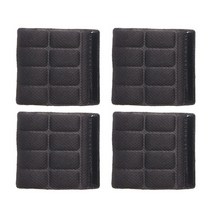 헬멧 내피 패드 안전모 바이크 자전거 범용 턱 폼 스폰지 스트랩 패딩 교체 라이닝 쿠션, 블랙제이 4개, 블랙제이 4개