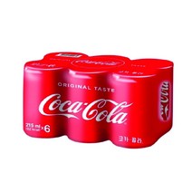 코카콜라 215ml 30캔 (6개X5묶음) -로로