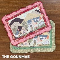 더고운매 퀼트 발매트 해피타운, 그린