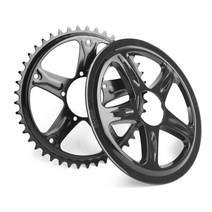 전기 자전거 모터 bafang bbs01b bbs02b mid motor chain wheel chainring 44t 46t 48t 52t 변환 8fun 부품, 46t 체인 휠