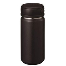 고웰 Zalatto 머그병 직접 마시는 써모 스테인리스 병 진공 단열 보온 보냉 수통 (핸들 후크 포함) M 350ml 블랙 (맨즈 라이크 세련된 매트 시리즈) TS-1411-009