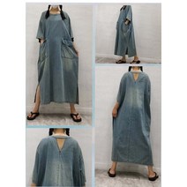 50대 60대 엄마옷 여성의류 루키 뒤삼각 트임 원피스