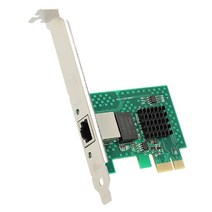 PCI-E 유선랜카드 2.5Gbps RJ45 인텔i225-V3 컨트롤러 방열판장착 기가랜