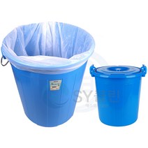 국산 파란용기 만능용기 행사장 휴지통 대용량물통 용기운반구, 3. 만능용기 30L, 1개