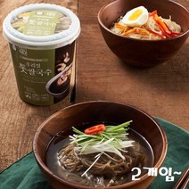 국내산쌀 톳 멸치육수 쌀컵국수 80g 2입 우리밀라면/우리밀국수/우리밀컵국수/쌀국수/밀쌀국수, 단일 수량