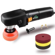 듀얼광택기 미니 로터리 자동차 폴리 셔 소형 폴리싱 세트 디테일링 용 왁싱 버퍼, Polisher K2+220 볼트 230 볼트