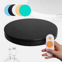 [시네트리] 촬영턴테이블 CT360-120 최대하중 120kg USB 충전 무선 사용 지름 60cm 리모컨포함 배경판넬 5종 증정 구형 T360-80 턴테이블 업그레이드버전, 블랙