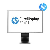 HP 24인치 EliteDisplay E242 16:10 LED IPS 와이드 RGB HDMI DP 높낮이 틸트 피벗 중고 모니터, B급 액정기스/흰멍