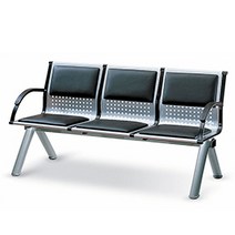 오플로어 삼각신타공 3인 장의자 등유, 검정