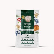 누터스가든 강아지사료 치킨앤대구 독 2kg 관절 다이어트 닭고기 기호성