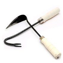 잔디 호미 (잡초 제초 벌초 빠루 약초캐기 정원 원예 농기구 주말농장 텃밭), 삼각