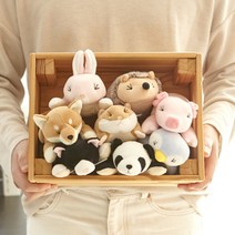 엘레컴 동물 인형 캐릭터 마우스 손목보호대 받침대, MOH-AN02HED/고슴도치