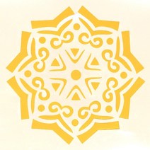 스텐실도안 문양 4 A-08-109