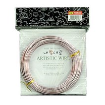 이지와이어 내맘대로철사 3.2mmx2m (공예철사 칼라철사), 은색