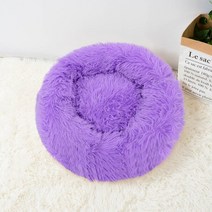 고양이 숨숨집 키튼박스 보온집 텐트 슈퍼 소프트 롱 플러시 따뜻한 애완 동물 191, 50cm, 자주색