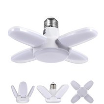 에어컨실링팬 소형 실링팬 led 팬 조명 38w 85-265v 미니 접이식 전구 멋진, 없음