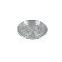광주리 알루미늄 타공 채반 물빠짐 기름제거 원형채반 대형 소쿠리