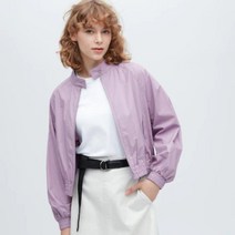 유니클로 재팬 UNIQLO 코튼 숏 블루종 자켓 우먼 3XL