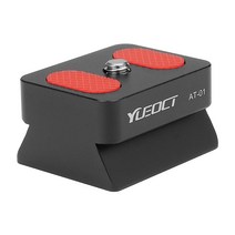 비디오 카메라 DSLR 금속 어댑터 마운트 0.6cm(1/4인치) 장착 나사 포함 광학 망원경 파인더스코프 파인더 스코프 도브테일 베이스 슈 브래킷 스카이 천체 사진용534874