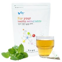레몬밤 티백 건강 허브 레몬밤차 삼각티백, 1g, 50개입