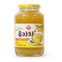 오뚜기 힐링타임 유자차, 1kg x 14개