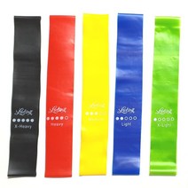라텍스 힙딥 밴드 운동용 고무 스쿼트 힙업 5단 세트 하체 근력 운동 기구 맨몸 힙 허벅지 루프 고무줄 여자 홈트레이닝 탄력 스트레칭 튜빙 홈트 저항 스포츠