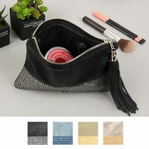 테슬장식 미니 클러치백 여성가방 파우치 화장품가방
