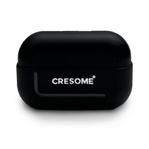 크리썸 프레쉬팟 휴대용 무선 UV USB 충전식 벽걸이 건조기 소독기 칫솔살균기, 블랙