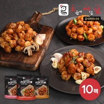[오빠닭] 소스에 빠진 POP치킨볼 100g 3종 10팩, 선택:핫바베큐맛10팩
