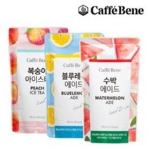 [카페베네] 아이스티/블루레몬에이드/수박에이드, 05. 블루레몬에이드(190ml 10팩) 2박스, 상세설명 참조