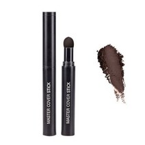 헤어라인 컨실러 펜 컨트롤 헤어 루트 엣지 블랙닝 커버 업 그레이 화이트 헤어 natural herb hair dye pen 1g, 커피