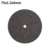 그라인더집진기 커버 XCAN-앵글 그라인더 커팅용 톱날 직경 75mm 섬유 커팅 디스크 돌 타일 금속 원형 톱, [08] 1pc, [01] 75x1.2x6
