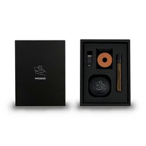 휘게소 차량방향제 송풍구거치형, 서림연가, 화이트, 롱클립(5cm)