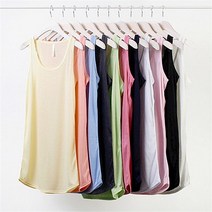 강물처럼 빅사이즈사랑해요 0019RL012 심플 롱 망고 나시 IN (6447024)