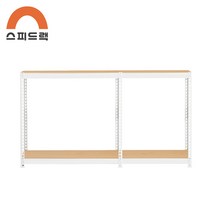 맞춤선반 대형선반 앵글 1500 x 400 x 900 2단, A형 800+700, 블랙