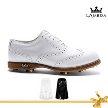 [LAMBDA] 람다 골프화 정품 로맨틱 화이트 사은품 킬트 증정