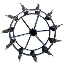 경운기 관리기 트랙터 철차륜 철바퀴 부품, 23 내경 튜브 휠 직경 40cm