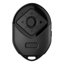 블루투스 셀카 리모컨 셔터 카메라 셀카봉 블루투스 호환 원격 제어 버튼 무선 컨트롤러 셀프 타이머 카메라 스틱 IOS/안드로이드 용 셔터 릴리스 폰, black, 01 Black