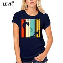 카이트 서핑 레트로 카이트 서핑 남성 티셔츠 있는 자동차 링 오버사이즈 코튼 크루넥 반팔, 04 buleX85731_06 XL