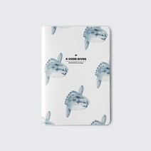 어굿다이버 스쿠버 다이빙 로그북 - 개복치
