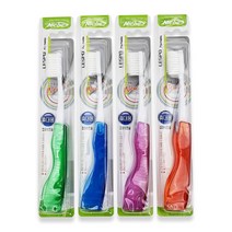 niche 니치 접이식 칫솔 케이스 없이 주머니에 쏙 간편휴대, 3개(색상랜덤)