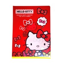 헬로키티 다이컷 홀더화일 투명홀더 A4, 1개