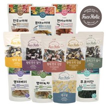 후코홀릭 후코이단 후코명태 녹차명태 강아지간식, 명태베리 120g