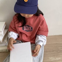코튼하우스 윌레이어드T [네이비 핑크] XS(3호) S(5호) M(7호) L(9호)