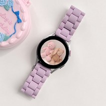 시너윗 갤럭시워치 호환 캔디팝 스트랩 20mm, 퍼플