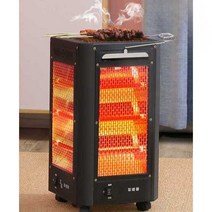 자유상점 등유난로 낚시 캠핑 스토브, 블랙