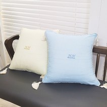 리빙데코 아사타슬 쿠션커버 주문제작상품
